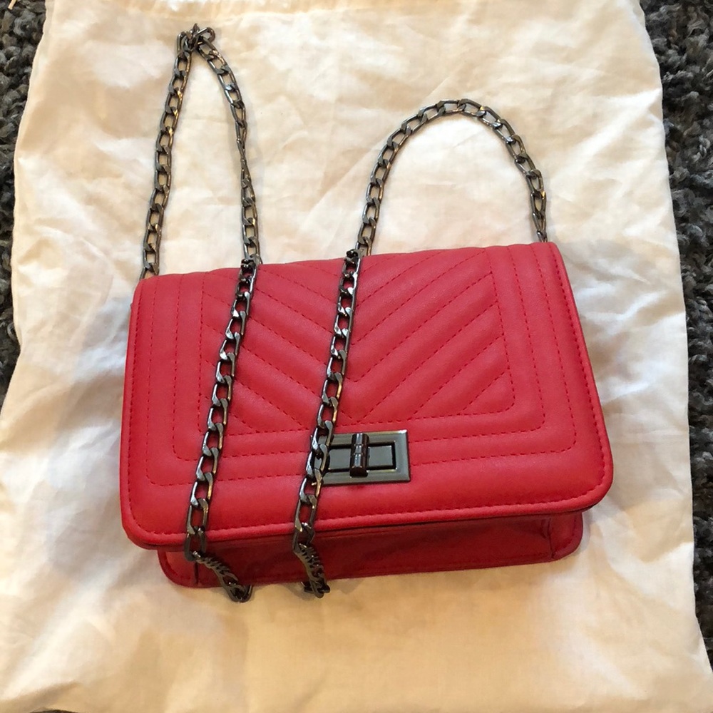 Hot pink chain purse brand new